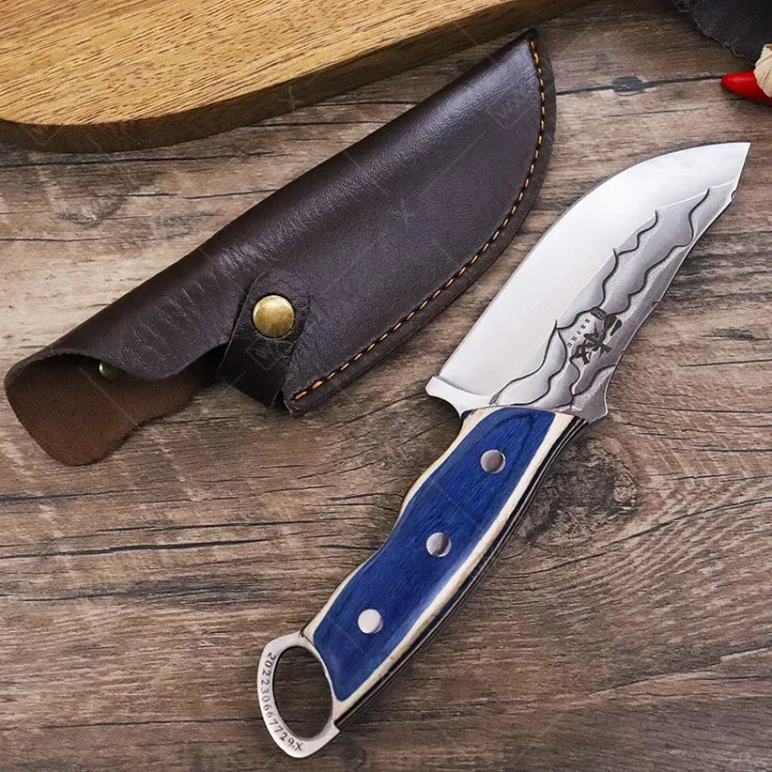 The Blacksmith’s Touch – Authentic Forged Steel Knives